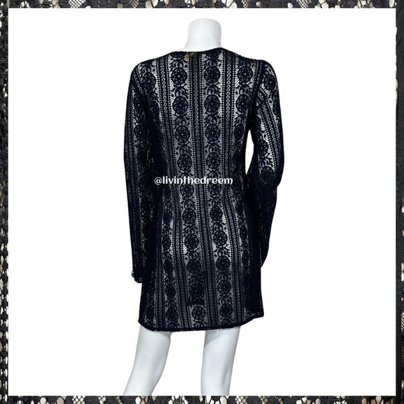 PilyQ Swimwear Midnight Ariana Lace Tunic XS/S $144 - Picture 12 of 16
